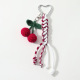 1 porte-clés cerise rouge Image3