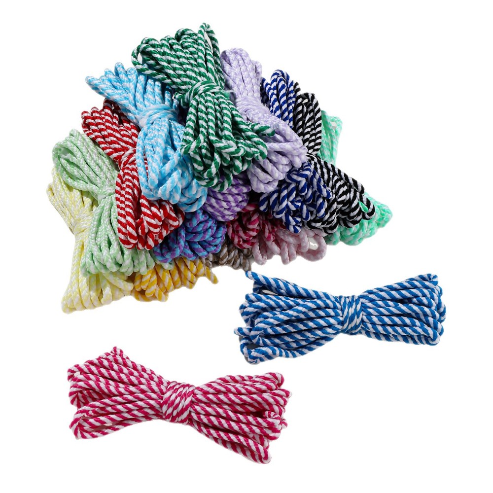 Matériel De Tressage De Cordes Tressées De Couleurs Mélangées, Série Simple À Faire Soi-Même Image4