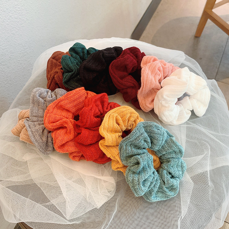 Chouchous En Polyester Tissé Uni De La Gamme Simple Series Daily Image2