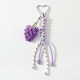 Un porte-clés en forme de raisin violet Image2