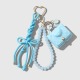 1 breloque de sac bleue Image3