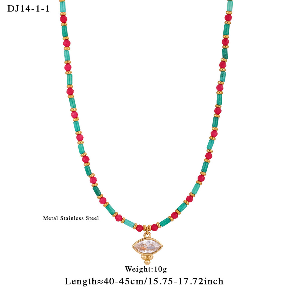Colliers De Perles Pour Femmes, Collection Romantique, Perles Douces, Pierres Naturelles De Couleurs Mélangées 