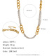 Couleur or et argent/Style 1 