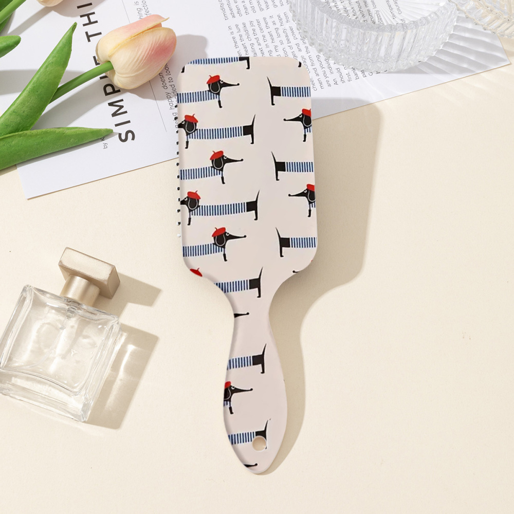 Peignes En Plastique Simple Series Cute Mixed Color Teckel