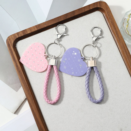 Breloques de sac en alliage Simple Series Daily Heart, couleur unie, étoile 2