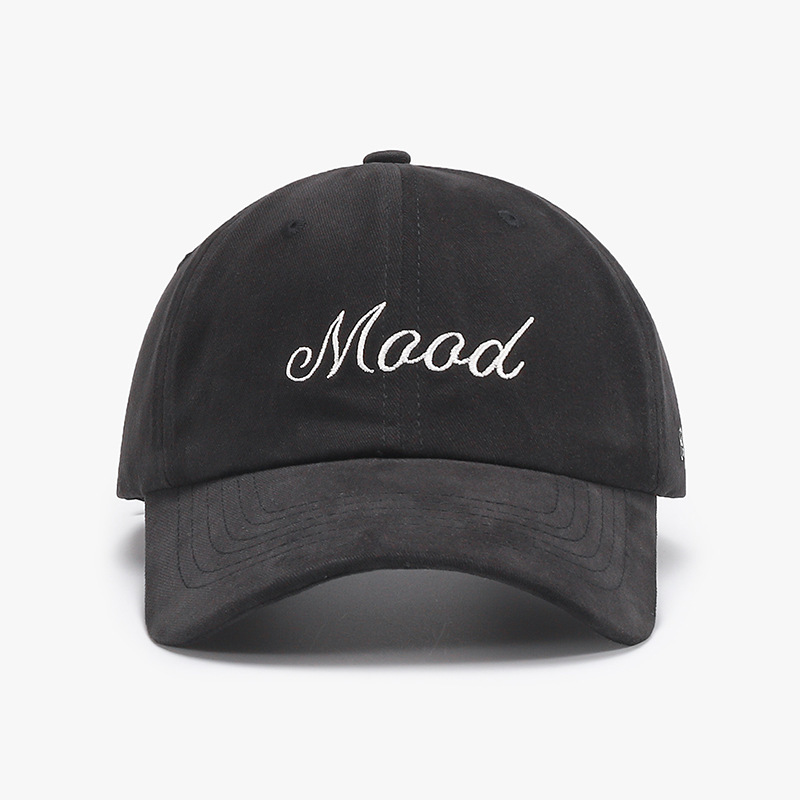Casquette De Baseball Décontractée En Coton Brodée