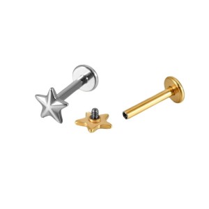 Boucles D'Oreilles Piercing Pour Femme, En Acier Inoxydable, Forme Cœur Irrégulière Mignonne, Collection Simple Series, Étanches. h5 Image3