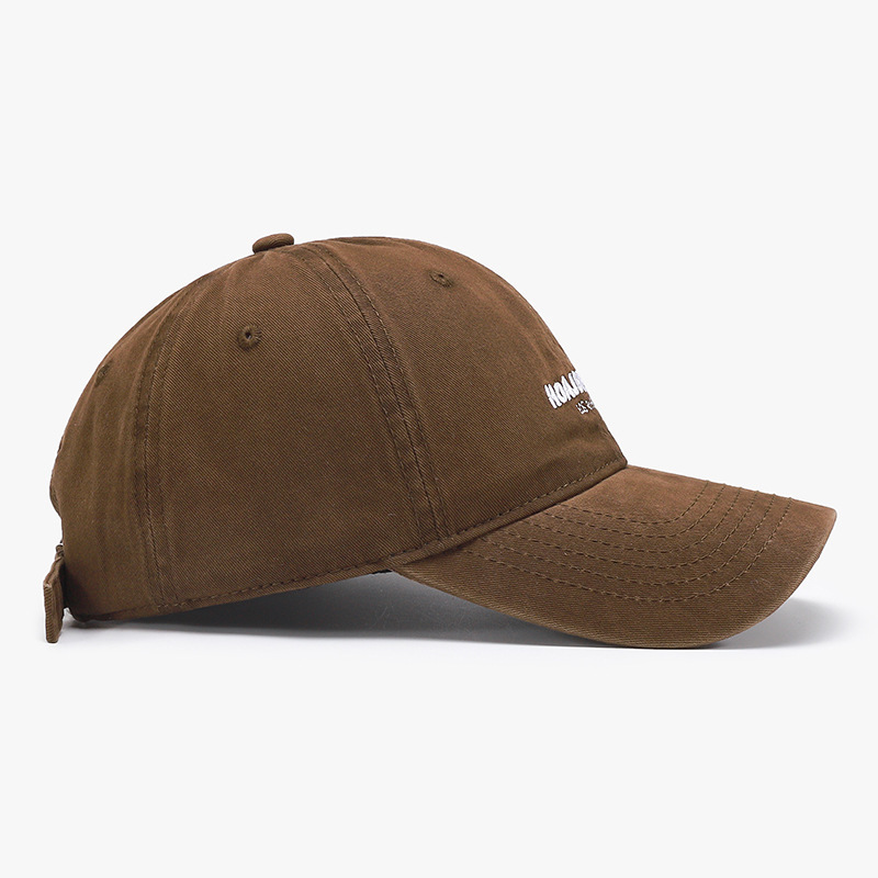 Casquette De Baseball Décontractée En Coton Brodée h5Image3