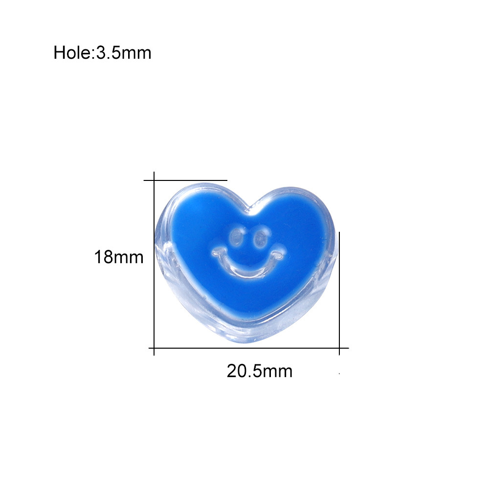 Série Romantique Perles Acryliques À Faire Soi-Même Avec Visage Souriant Image5
