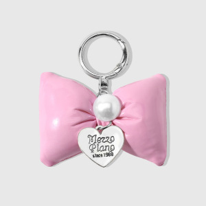 Porte-Clés Simple Series Daily Letter En Alliage De Cerisier Avec Nœud Papillon Et Motif Cerise h5 