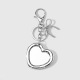 1 porte-clés coeur en argent Image5