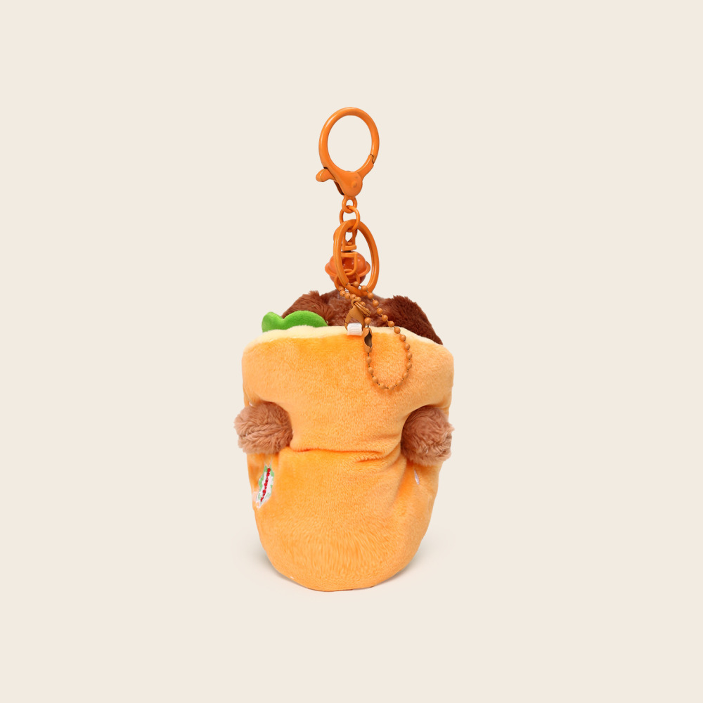 Porte-Clés En Polyester Simple Series Cute Mix Color Food Teckel h5Image3