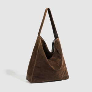 Sacs À Bandoulière Carrés Pour Femmes En Daim Uni Duveteux, Style Décontracté h5 Image2