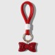 1 porte-clés avec un noeud rouge Image6