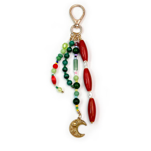 Collection Simple, Perles Décontractées Soleil, Perles Lune En Résine Multicolores, Breloques Pour Sac h5 
