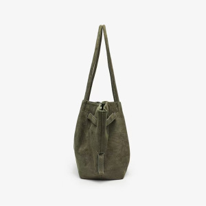 Sacs Fourre-Tout Coussin Pour Femmes, Style Décontracté, Avec Détails Métalliques Et Couleur Unie En Daim. h5 Image4