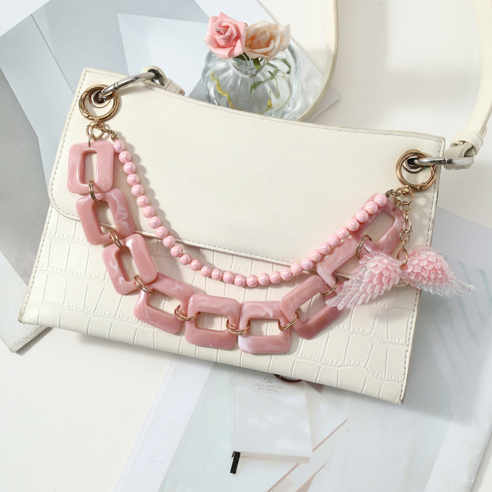 Breloques De Sac En Alliage Simple Series Daily Heart Bow Knot Wings Image3
