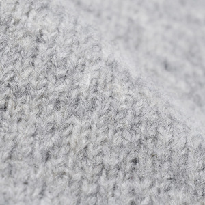 Bonnet Tricoté Uni En Laine Et Polyester h5 Image2