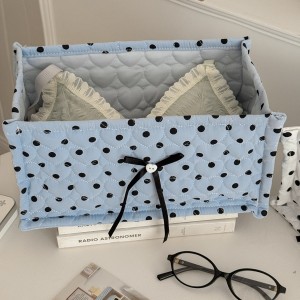 Sac De Rangement À Pois Et Nœud Papillon De La Série Romantique h5 Image3