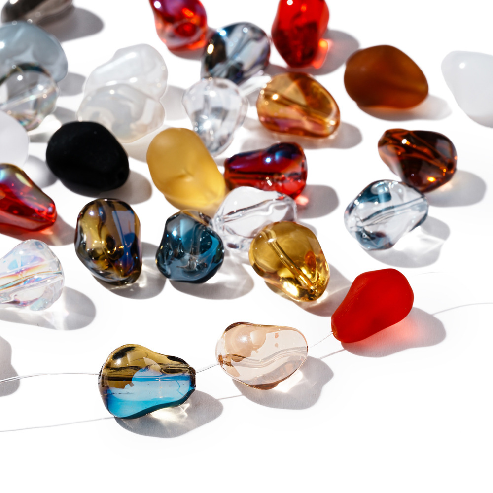 Perles De Cristal Dégradées De Forme Irrégulière, À Faire Soi-Même, Série Simple h5Image3