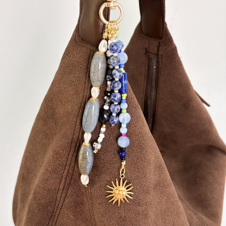 Collection Simple, Perles Décontractées Soleil, Perles Lune En Résine Multicolores, Breloques Pour Sac 2