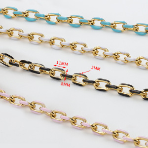 Chaîne Simple À Monter Soi-Même En Acier Inoxydable, Matériaux De Cordage Étanches h5 Image3
