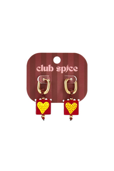 Boucles d'oreilles en acier inoxydable avec perles en forme de cœur, collection Daily Simple, bijoux pour femmes 2