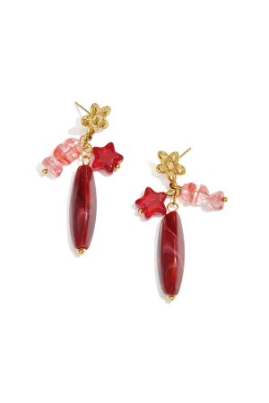 Boucles D'Oreilles En Perles De Verre, Collection Simple Daily Simple, Bijoux Pour Femmes h5 