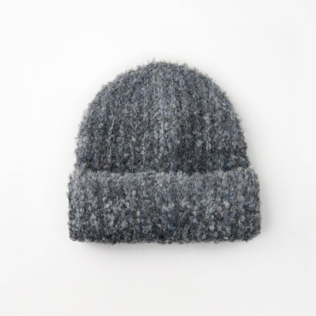 Bonnet en laine et polyester Simple Series Daily, couleur unie ou dégradée