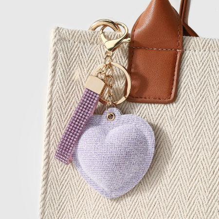 Breloques de sac en alliage de couleur unie, série simple, pour tous les jours