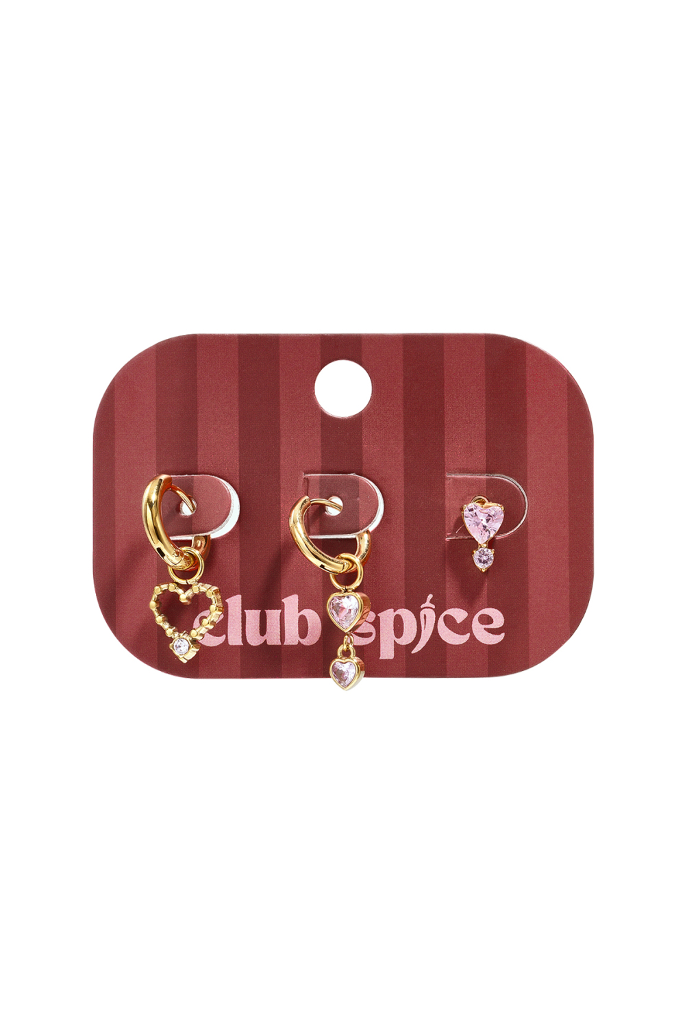 Boucles D'Oreilles En Acier Inoxydable, Style Cœur, Collection Daily Simple, Bijoux Pour Femmes Image4
