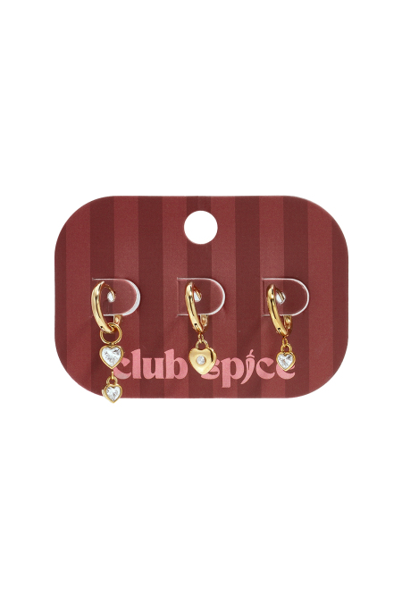 Boucles D'Oreilles En Acier Inoxydable, Style Cœur, Collection Daily Simple, Bijoux Pour Femmes 2