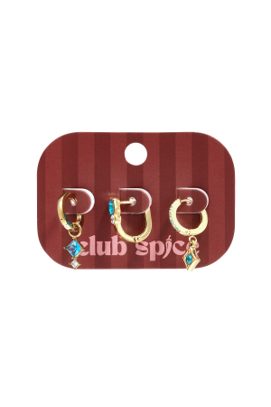 Boucles D'Oreilles Rectangulaires En Acier Inoxydable, Style Simple Et Quotidien, Bijoux Pour Femmes h5 Image3