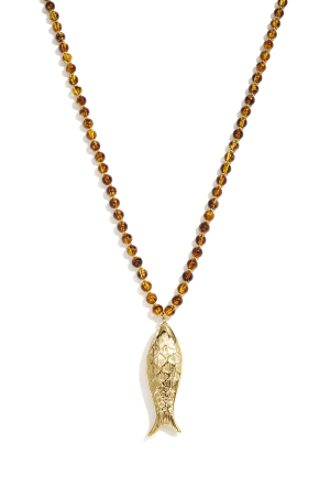 Colliers Longs En Acrylique, Motif Poisson, Collection Daily Simple, Bijoux Pour Femmes h5 