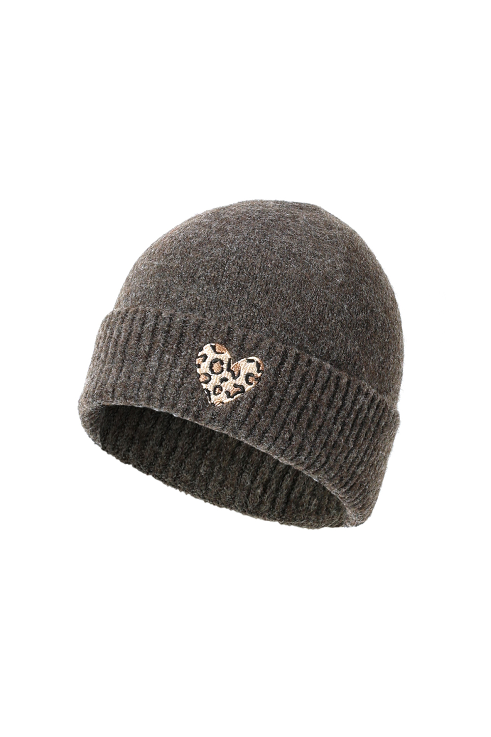 Bonnet À Cœur En Polyester Décontracté, Accessoires Du Quotidien