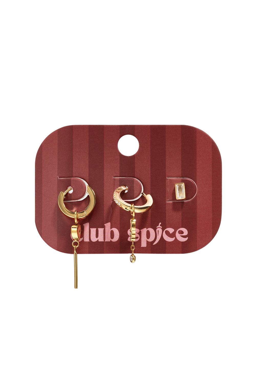 Boucles D'Oreilles En Acier Inoxydable, Style Cœur, Collection Daily Simple, Bijoux Pour Femmes Image3