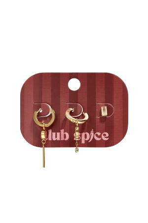 Boucles D'Oreilles En Acier Inoxydable, Style Cœur, Collection Daily Simple, Bijoux Pour Femmes h5 Image3