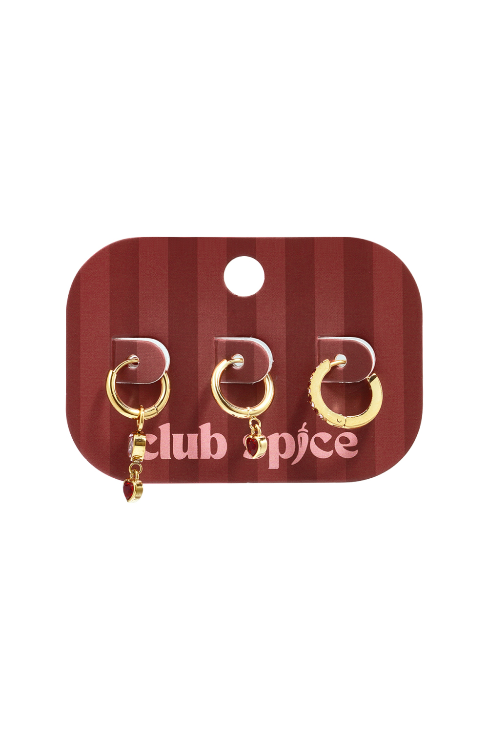 Boucles D'Oreilles En Acier Inoxydable, Style Cœur, Collection Daily Simple, Bijoux Pour Femmes Image3