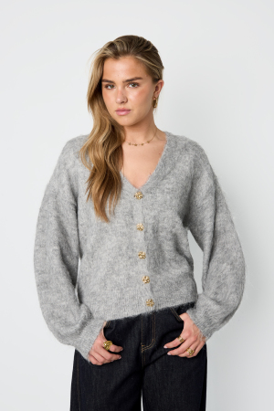 Le Cardigan En Fourrure À Boutons h5 Image5