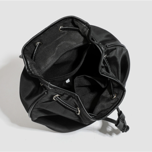 Sac À Dos Femme En Polyester, Style Décontracté, Couleur Unie h5 Image3