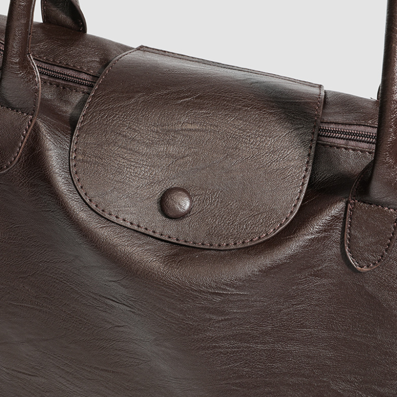 Sacs De Sport Et De Voyage Carrés Pour Femmes, Style Décontracté, Couleur Unie, En Pu De Qualité Supérieure Image6