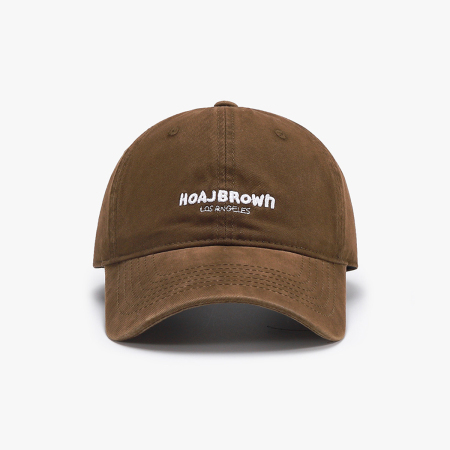 Casquette de baseball décontractée en coton brodée