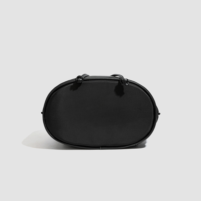 Sac À Dos Femme En Polyester, Style Décontracté, Couleur Unie h5Image8