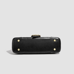 Sacs À Bandoulière Carrés Pour Femmes, Style Parisien Chic, Avec Finitions Métalliques, Couleur Unie, Forme Géométrique, En Pu De Qualité Supérieure h5 Image9