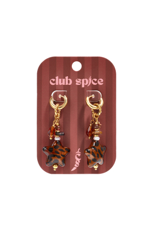Boucles D'Oreilles Pendantes En Acier Inoxydable, Motif Étoile, Collection Daily Simple, Bijoux Pour Femmes h5 Image3