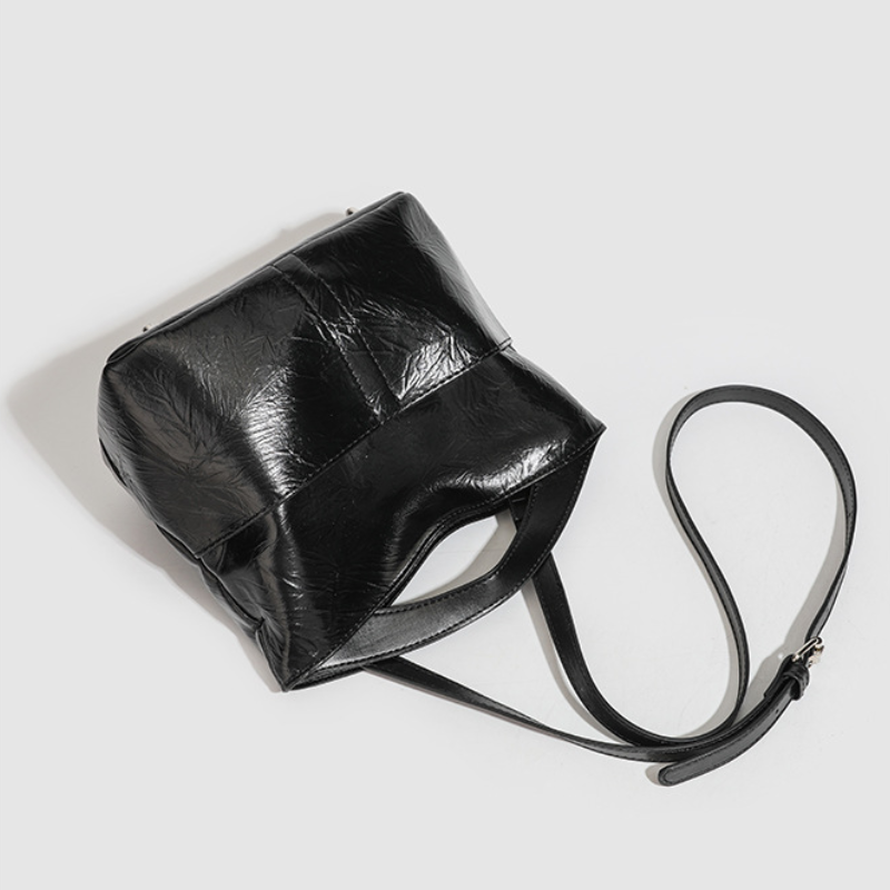 Sacs À Main Carrés Pour Femmes, Style Minimaliste, Couleur Unie, En Pu Image3