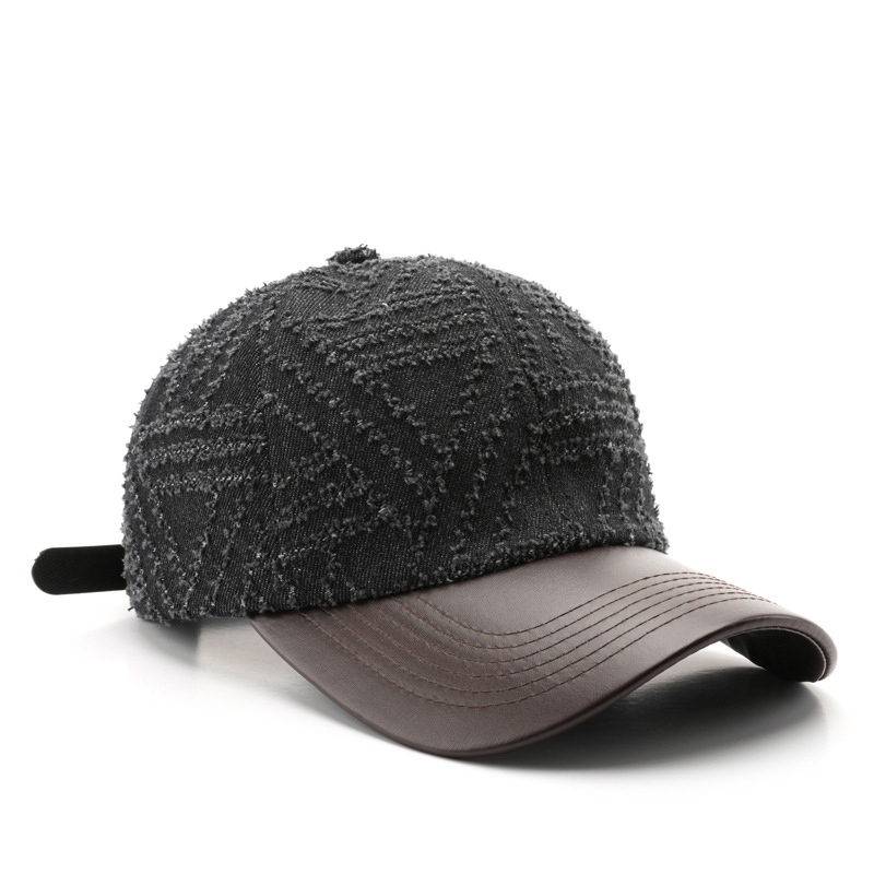 Casquette De Baseball En Denim Multicolore
