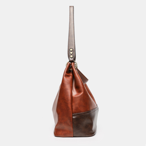 Sacs À Bandoulière Carrés Pour Femmes, Style Patchwork Décontracté, Couleurs Mélangées, En Pu De Qualité Supérieure h5 Image6
