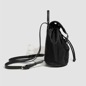 Sac À Dos Femme En Polyester, Style Décontracté, Couleur Unie h5 Image5