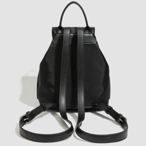 Sac À Dos Femme En Polyester, Style Décontracté, Couleur Unie h5 Image4
